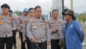 Kapolda Aceh Tinjau Progres Pembangunan Huntap Polri Presisi di Aceh Tamiang
